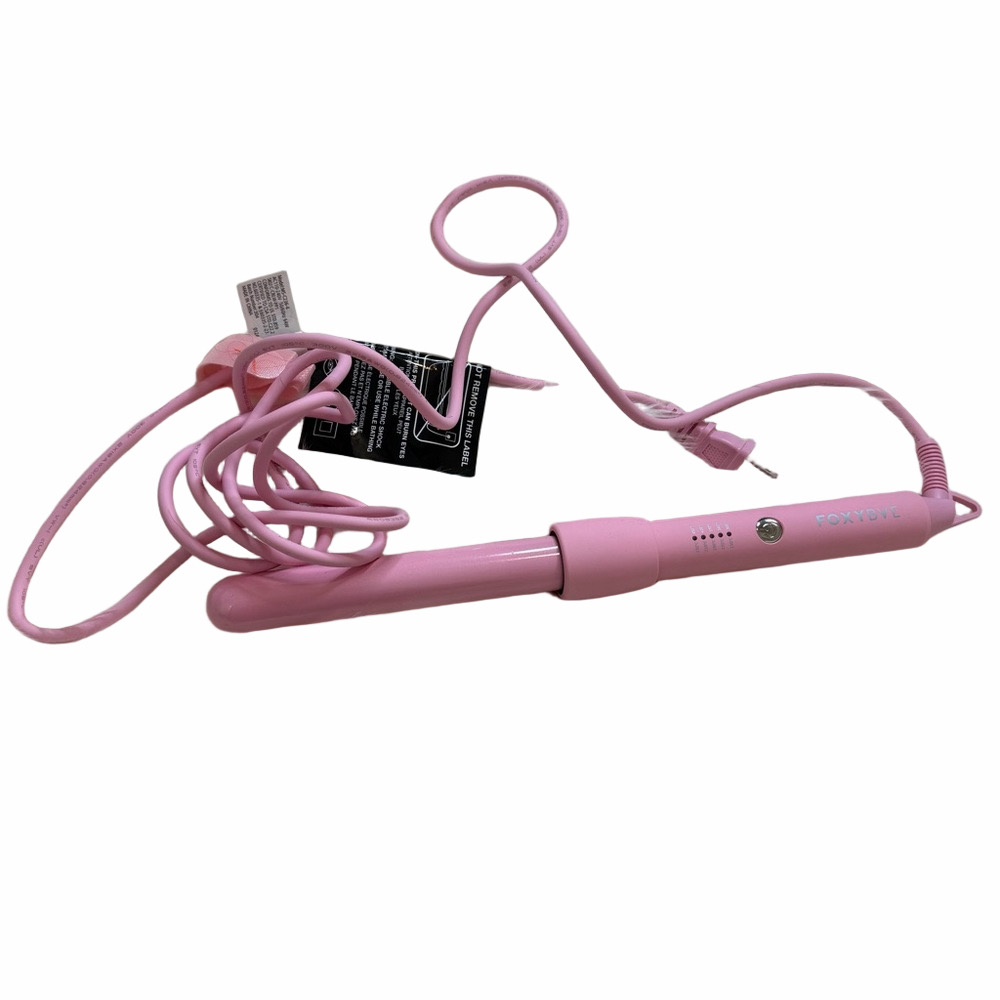 FoxyBae Pink Curling Wand 1.25”
